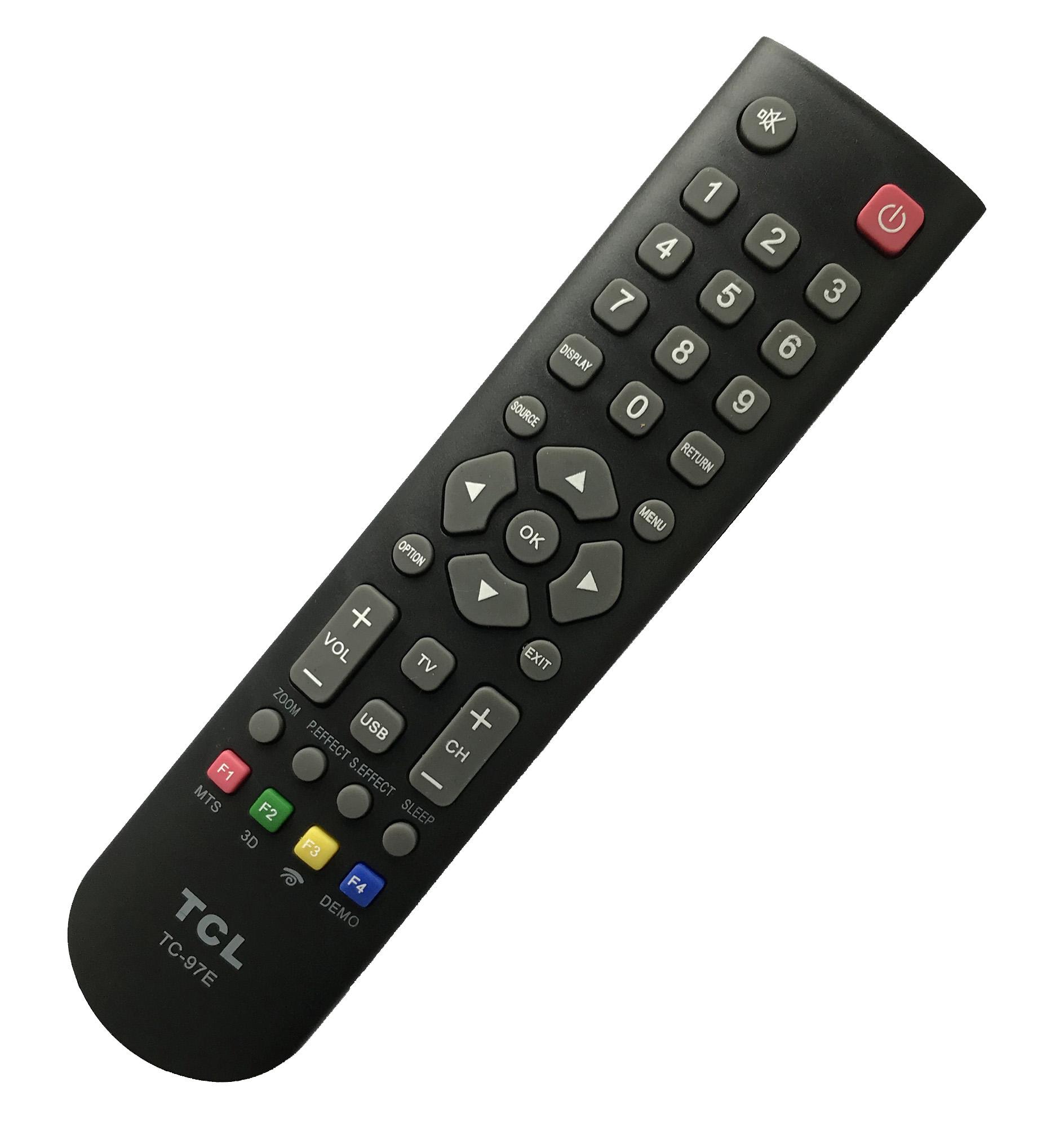 Điều khiển tivi TCL Đa năng TC-97E (đen)
