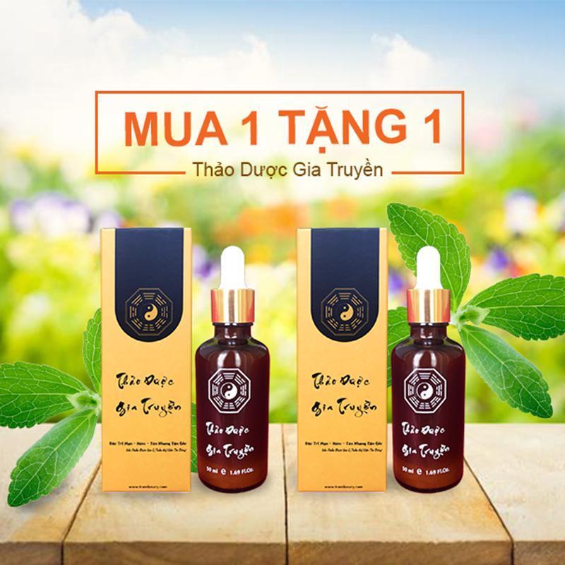 Serum trị mụn thảo mộc tự nhiên (50ml) bảo vệ nét đẹp việt- tặng kèm lọ (20ml)