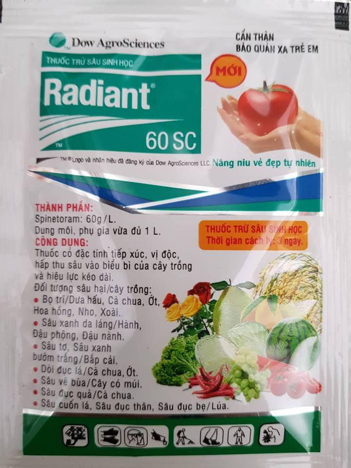radiant 60sc đặc trị bọ trĩ
