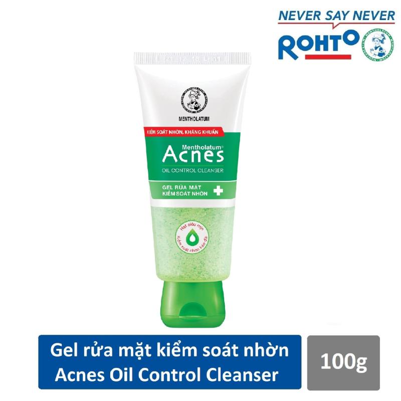 Gel rửa mặt kiểm soát nhờn ngăn ngừa mụn Acnes Oil Control Cleanser 100g nhập khẩu