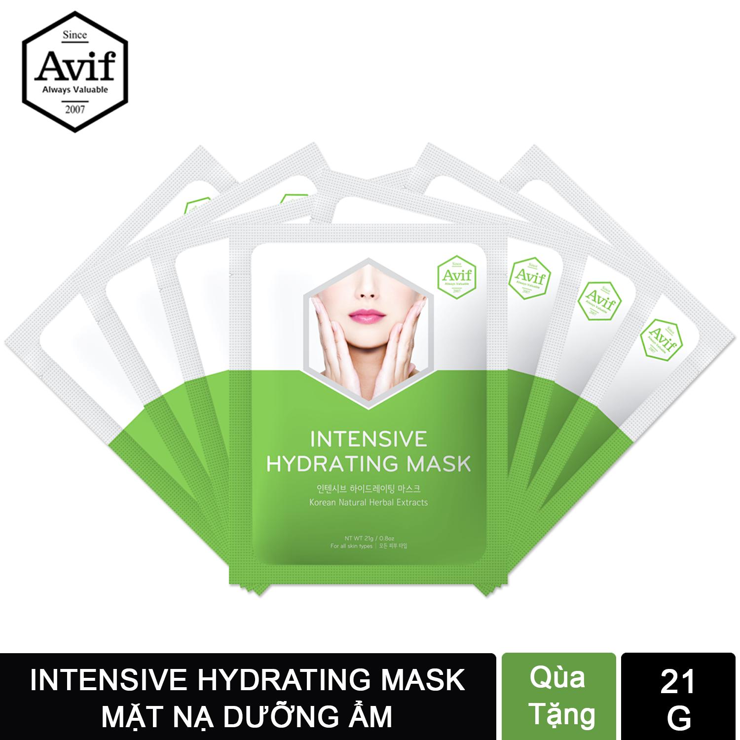 BÁO GIÁ MẶT NẠ AVIF BIOCELL HYDRATING DƯỠNG ẨM DA 23G | Shopee Lazada Sendo Tiki mới nhất 6 HỘP 10 MẶT NẠ DƯỠNG ẨM DA CHUYÊN SÂU AVIF - AVIF INTENSIVE HYDRATING MASK 21G ( TẶNG BÚT CHÌ KẺ MÀY )