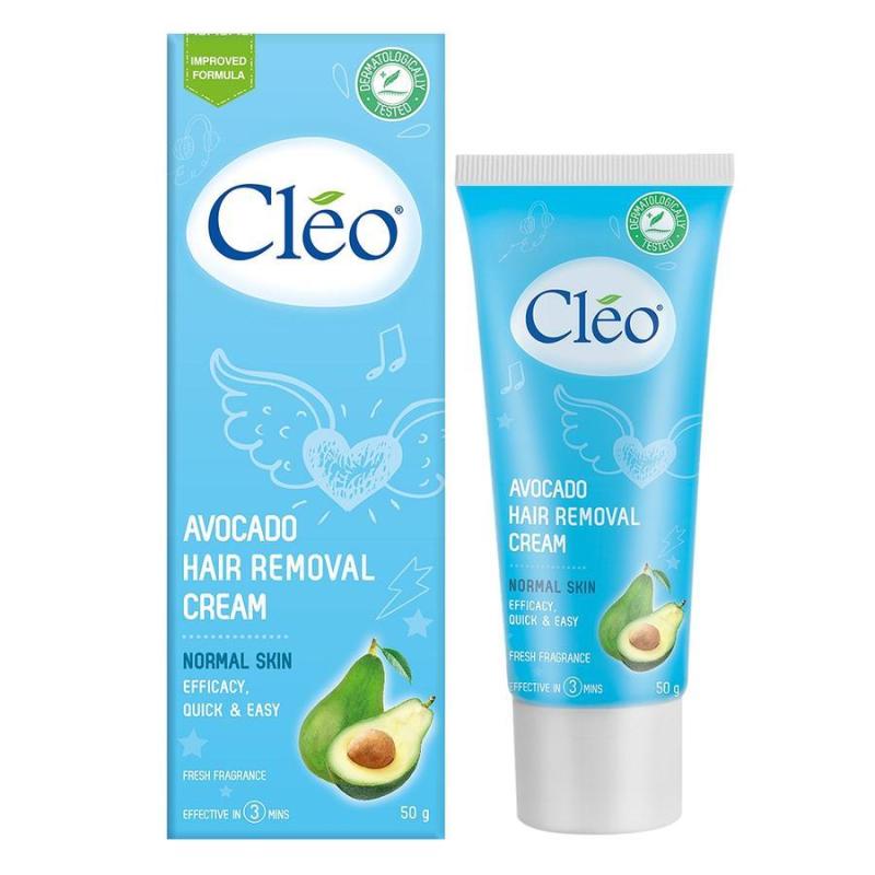 Kem Tẩy Lông Cleo Normal Skin hiệu quả trong 03 phút Da thường ( Màu xanh) 50g cao cấp
