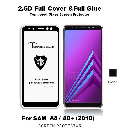 Cường lực full màn,full keo 5D Sam Sung A8 plus(2018)
