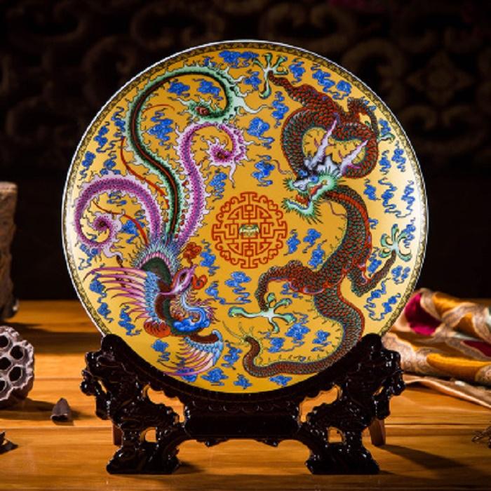 đĩa tranh giang tây