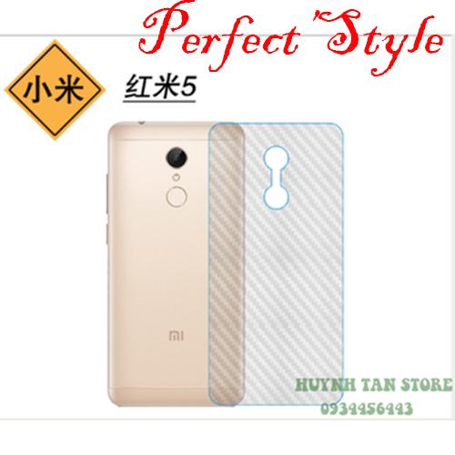 Dán Carbon Xiaomi redmi 5