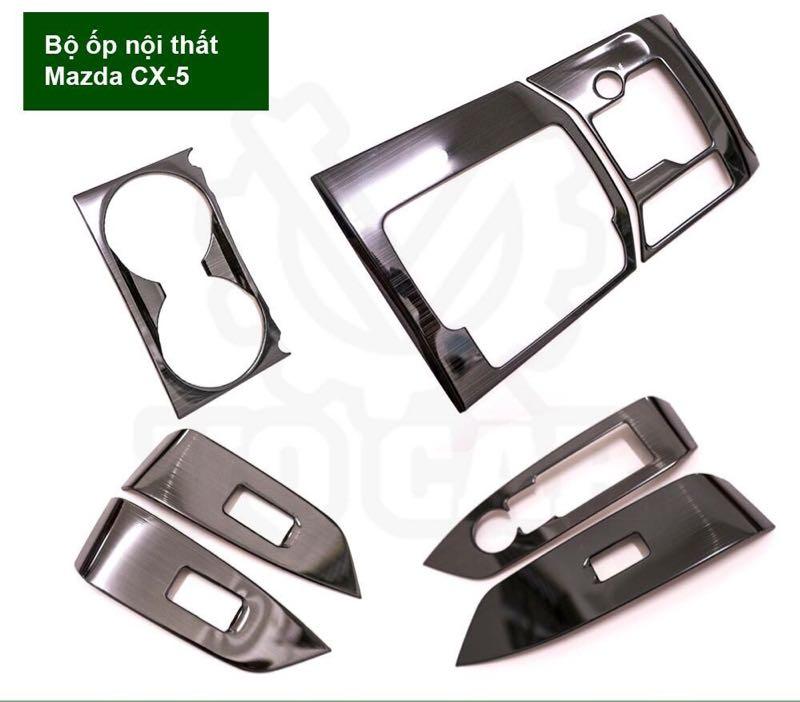 ốp nội thất titan mazda cx5 7 chi tiết