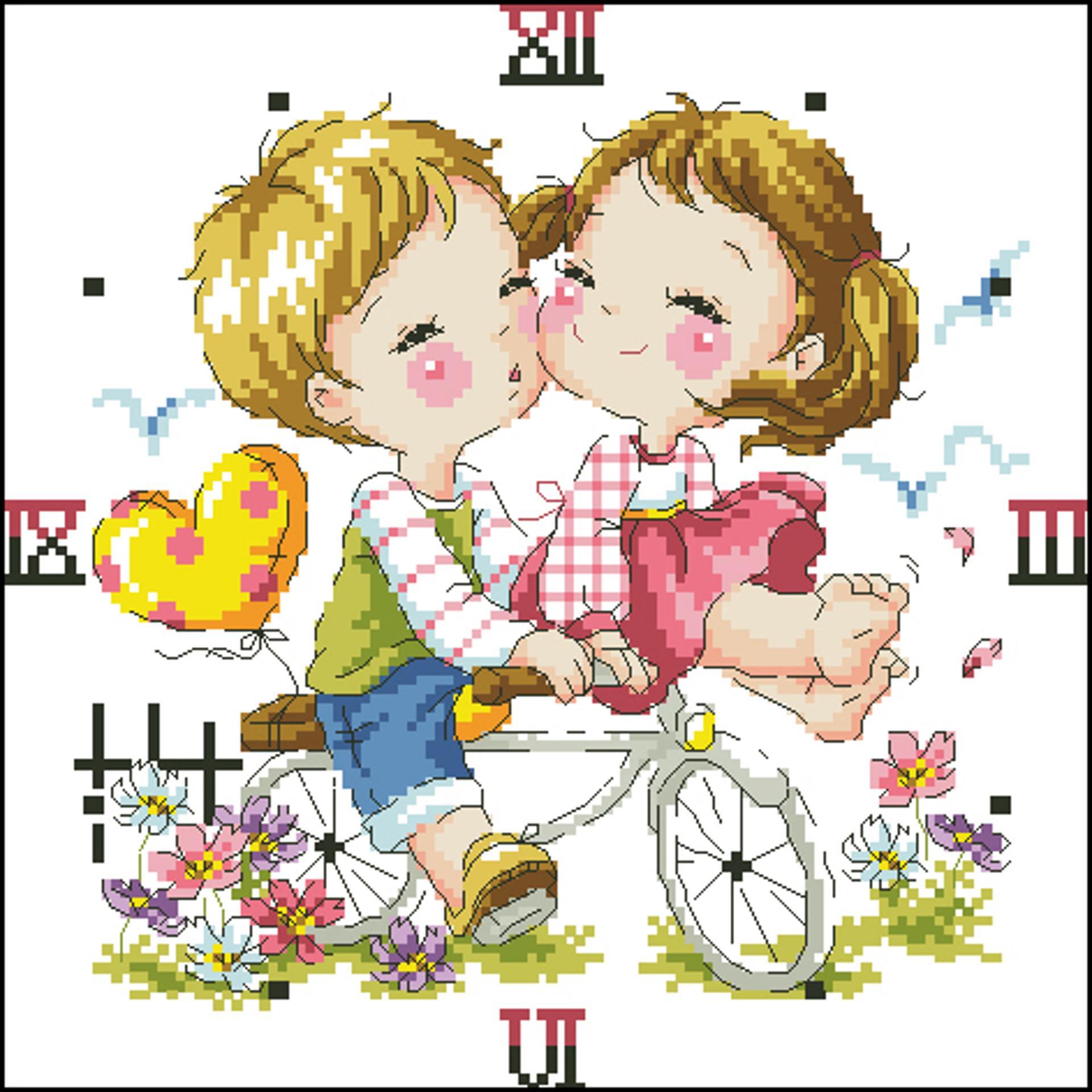 Tranh Thêu Chữ Thập Cutie