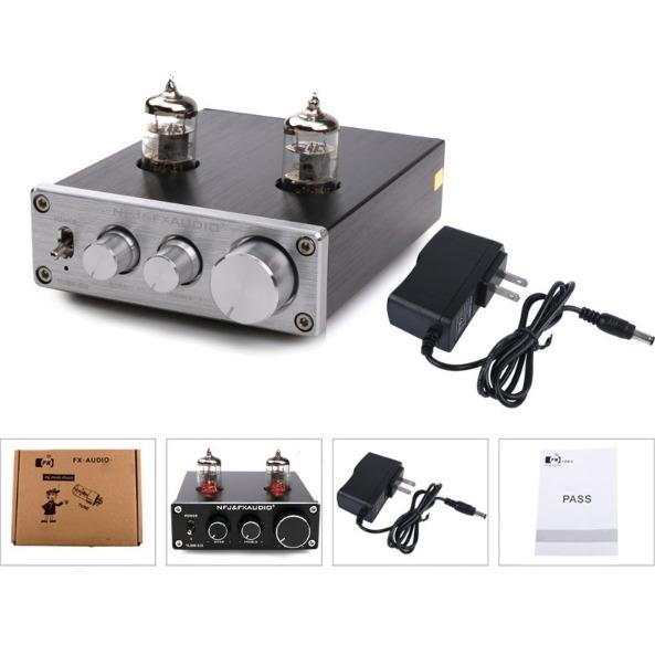 Fx audio tube-03 6j1 preamplifier đèn, chỉnh bass-treble