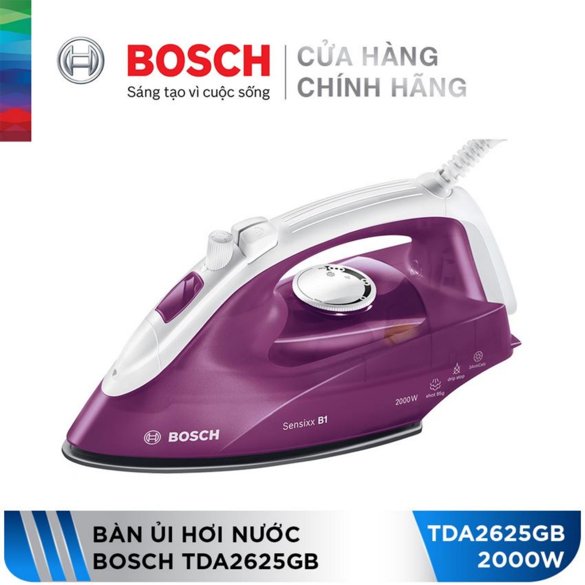 Bàn ủi hơi nước Bosch TDA2625GB (2000W)