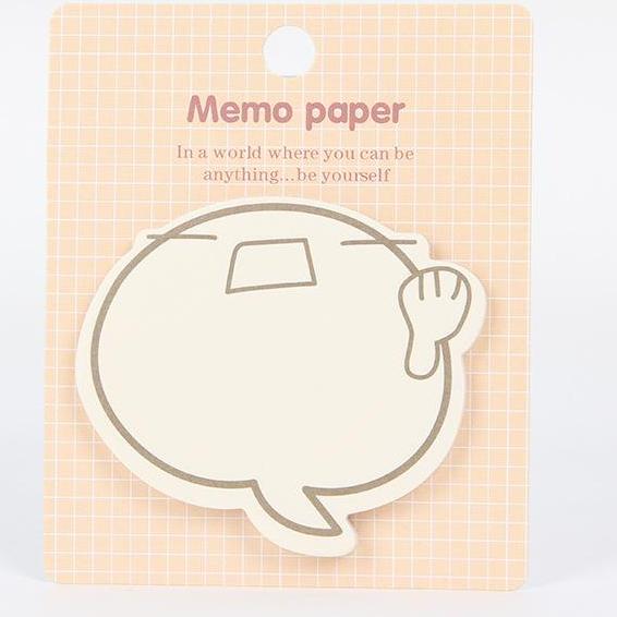 Giấy note Memo Paper Hình Thú Dễ Thương
