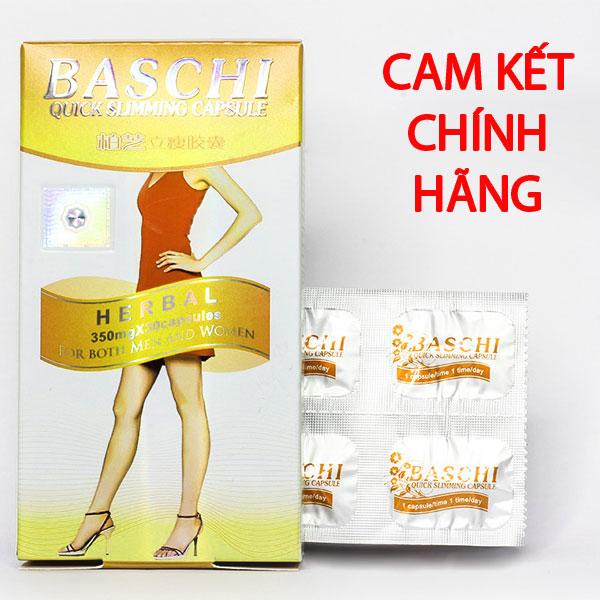 Thuoc giảm cân Baschi cam giúp giảm cân an toàn (30 viên) nhập khẩu