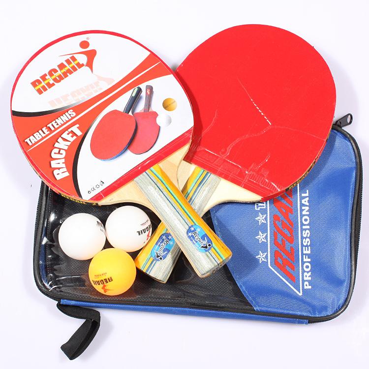 Bộ vợt bóng bàn mặt cao su cao cấp REGAIN +Tặng kèm 3 bóng