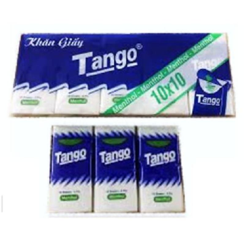 Set 1 lốc gồm 10 gói khăn giấy Tango cao cấp