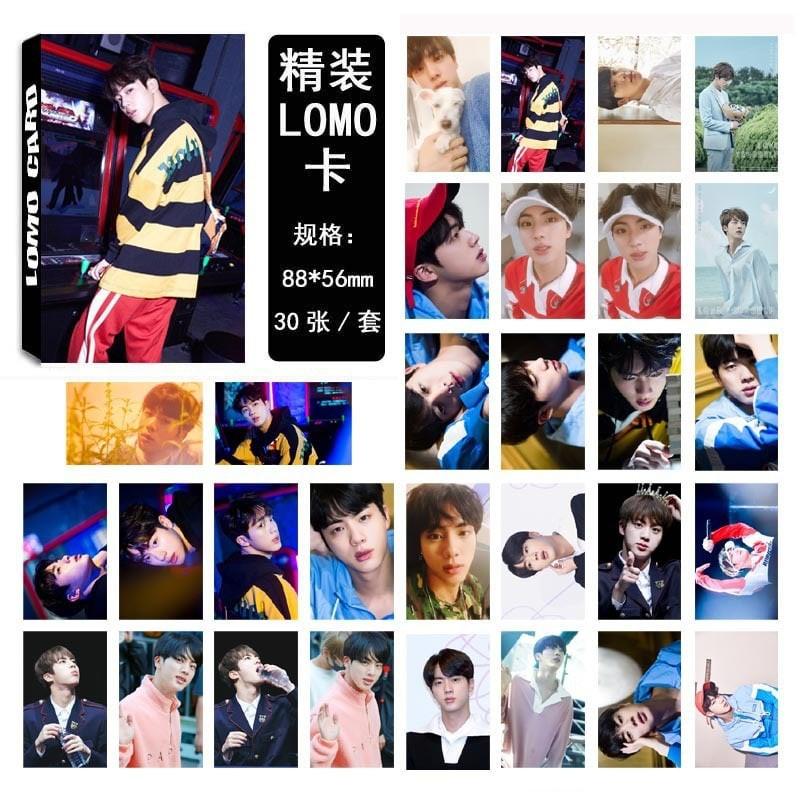 Lomo card hình các thành viên bts