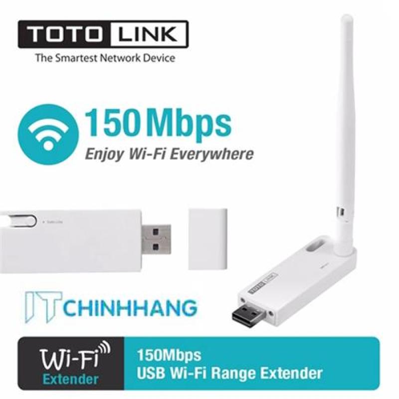 Thiết Bị Kích sóng Wifi Repeater ToToLink EX100 (Trắng) - HÃNG PHÂN PHỐI CHÍNH THỨC