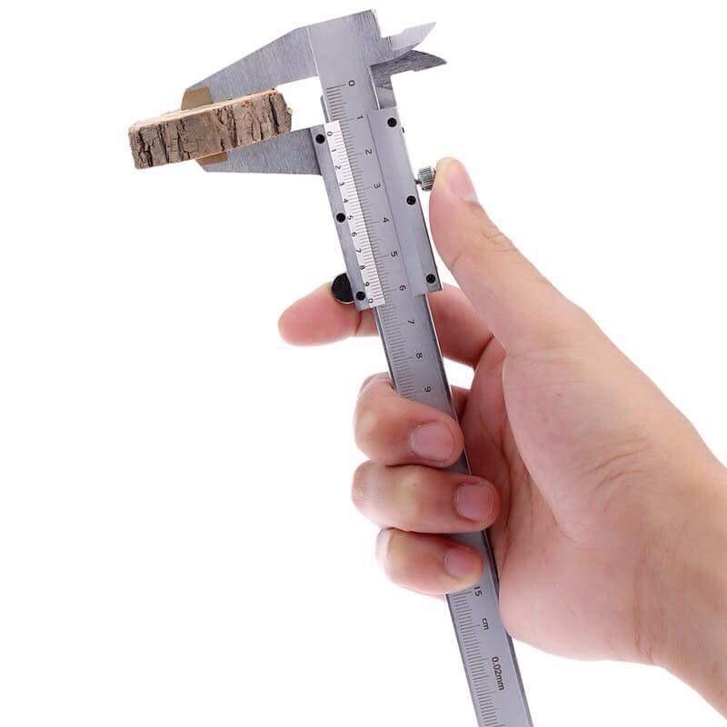 Thước kẹp, cặp cơ khí thép không gỉ 150mm kèm hộp đựng cao cấp