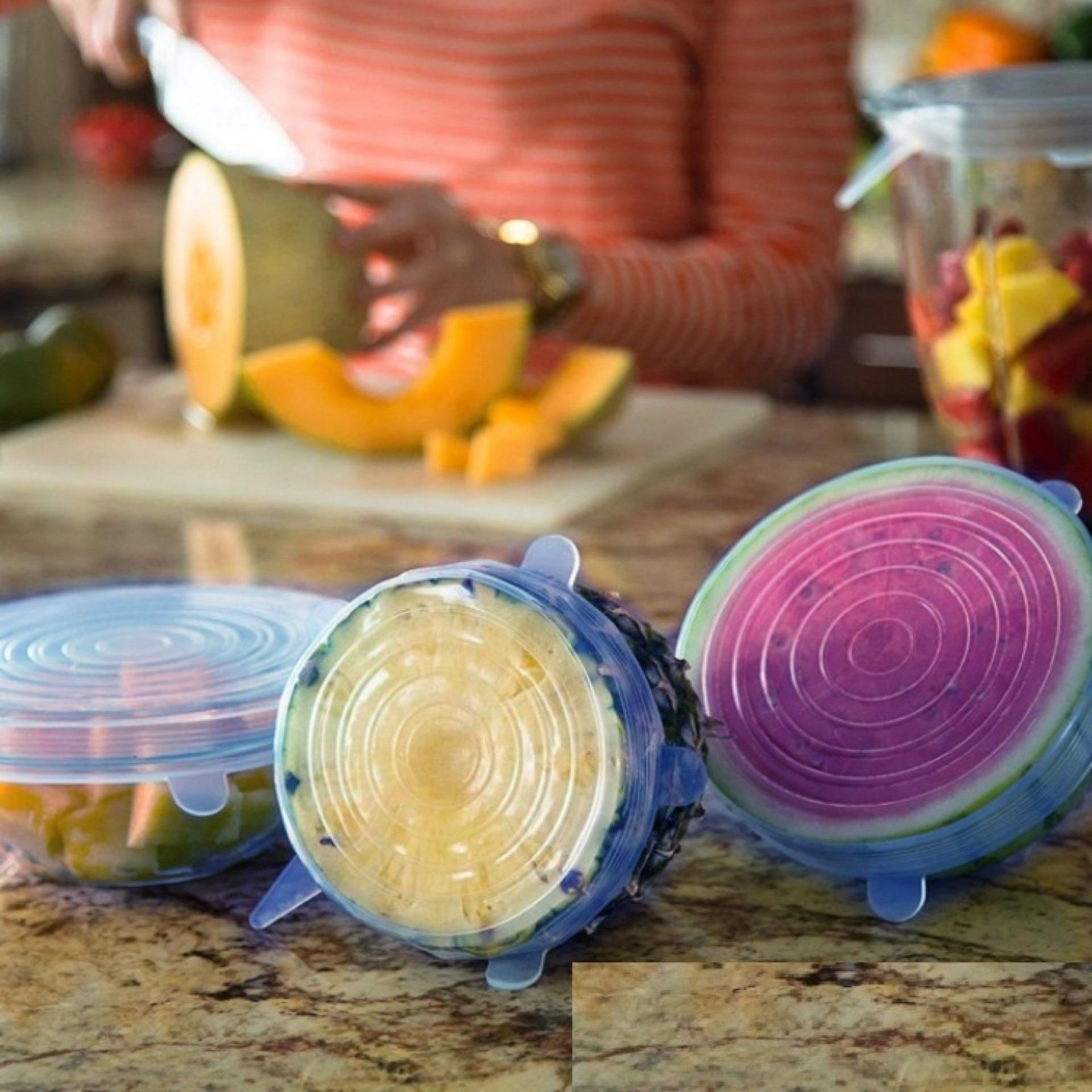 Food grade material 6 in 1 - Màng bọc thực phẩm đa năng Silicone