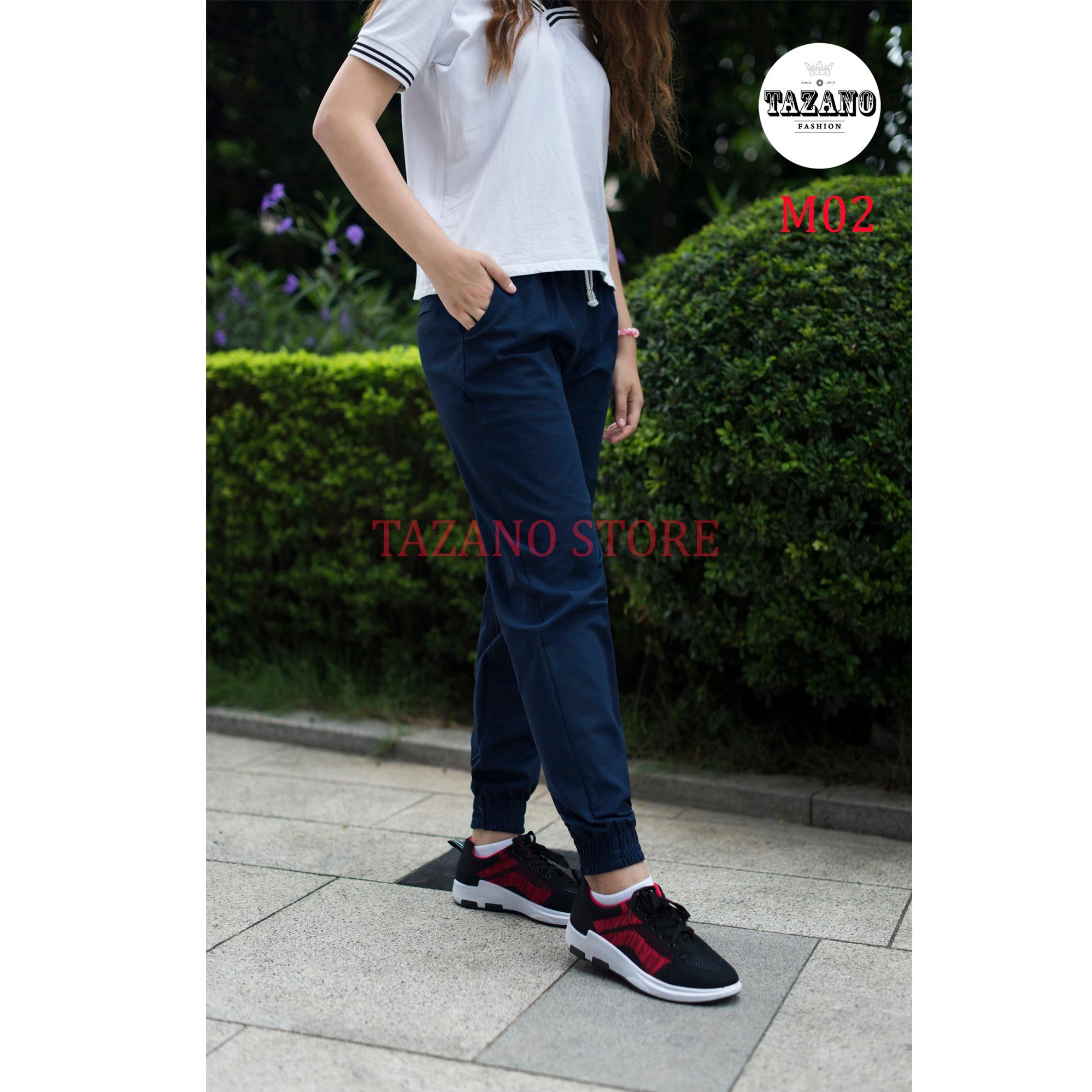 Quần Jogger Kaki Nữ Co Giãn 4 Chiều Hàng Xuất Khẩu Chuẩn Phong Cách Hàn Quốc (Màu Xanh Navy) - Hot Trend Thời Trang Nữ 2019