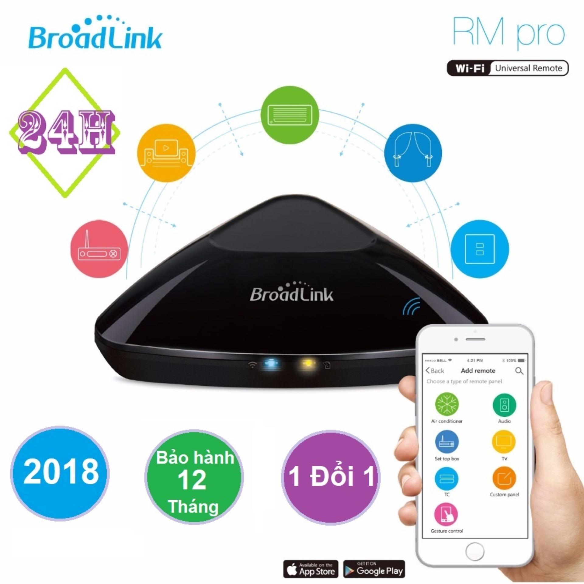 Bộ điều khiển trung tâm Broadlink RM-Pro +