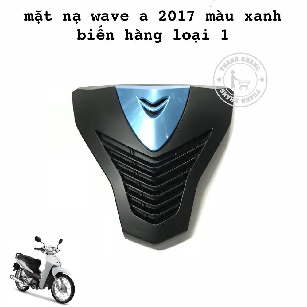 Mặt nạ xe wave anpha 2017 đen phối xanh thanh khang 006001128