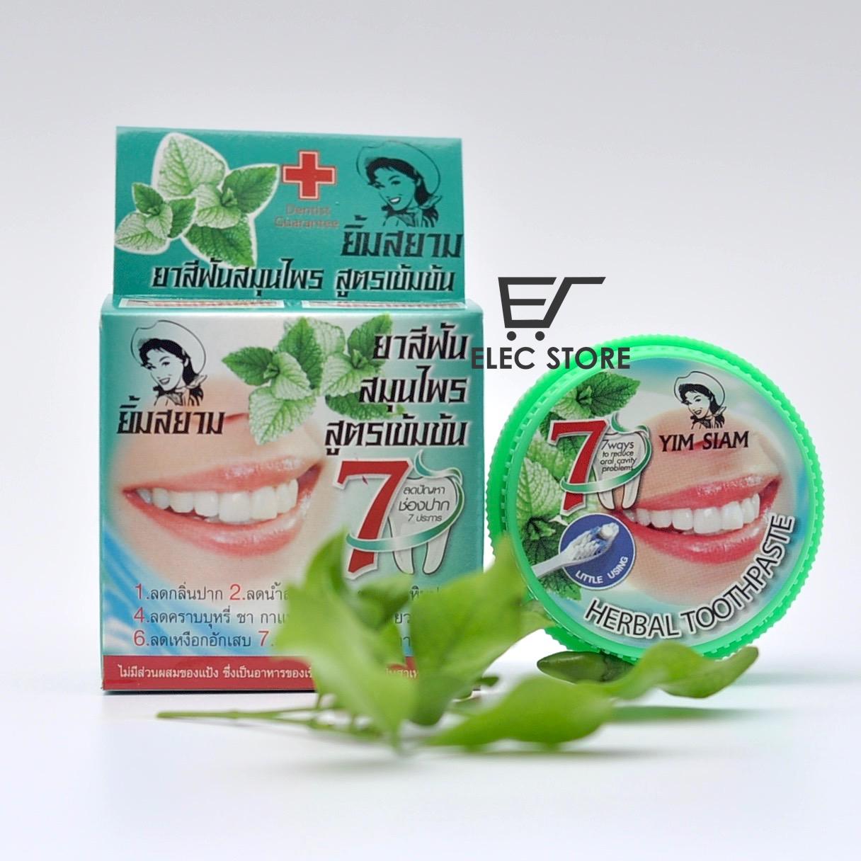 Kem trắng răng Yim Siam 25g Thái Lan