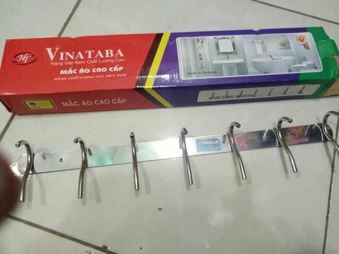 Combo 2 Móc treo quần áo inox cao cấp Vinataba
