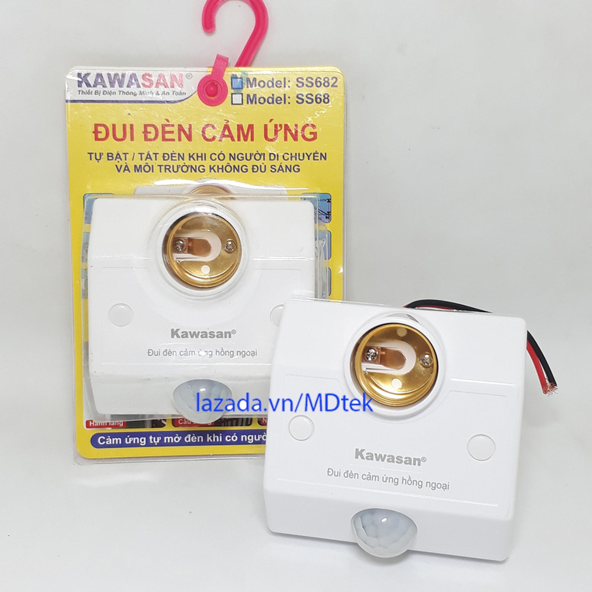 Đui đèn cảm ứng điều chỉnh ánh sáng, thời gian thông minh chuẩn đui E27 thông dụng SS682