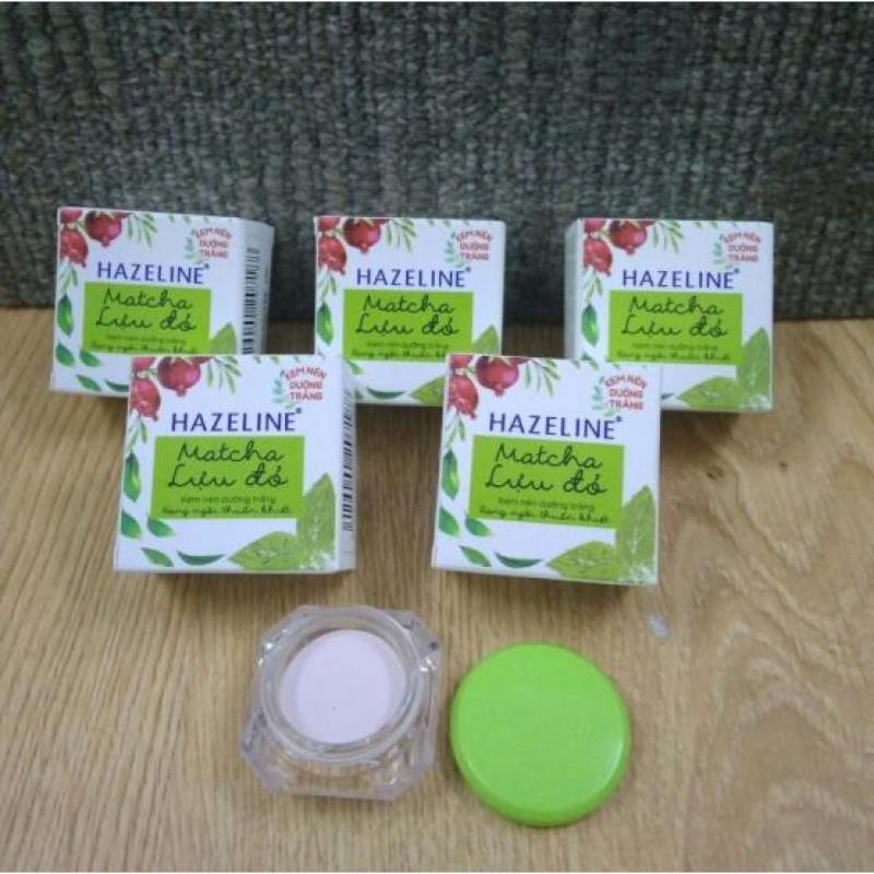 Combo 50 hộp kem nén Hazeline Matcha lựu đỏ 3g nhập khẩu