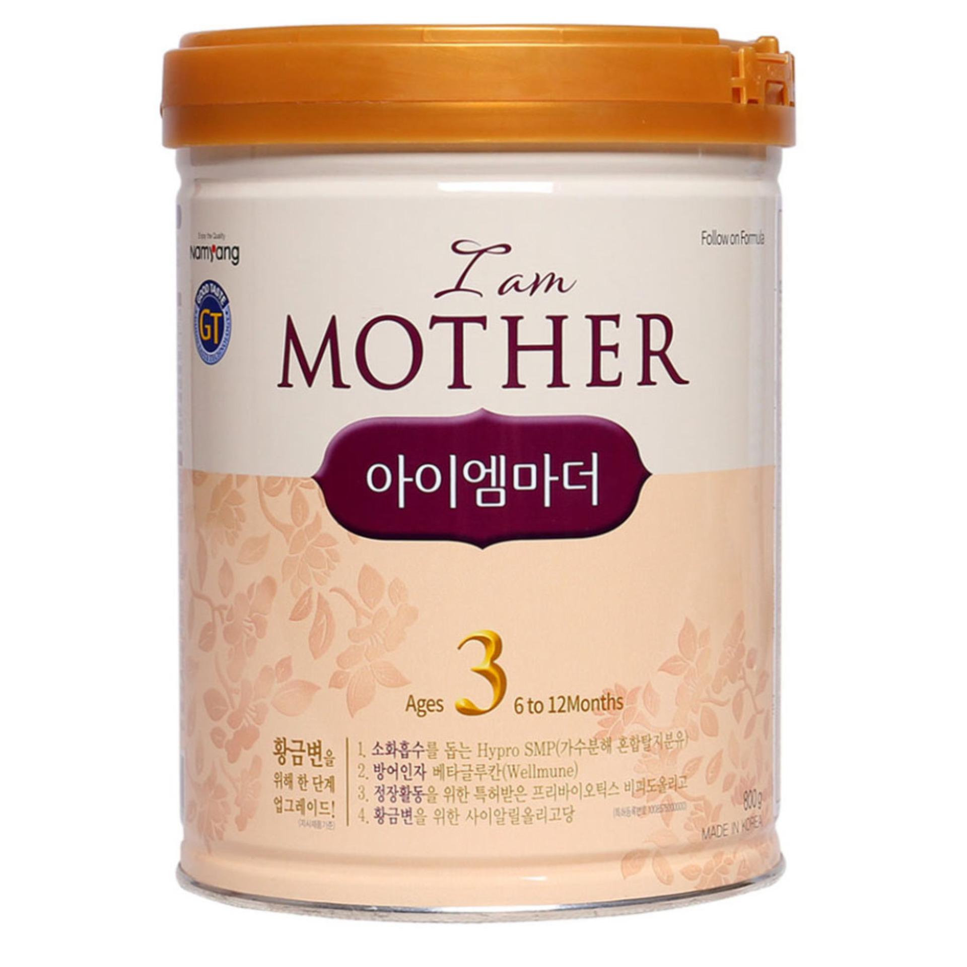 Sữa bột i am mother 3 800g