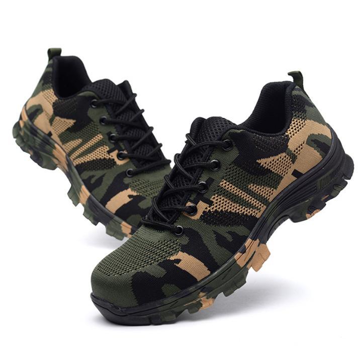 Giày bảo hộ xanh ngụy trang size 39/ đủ size từ 39 đến 43