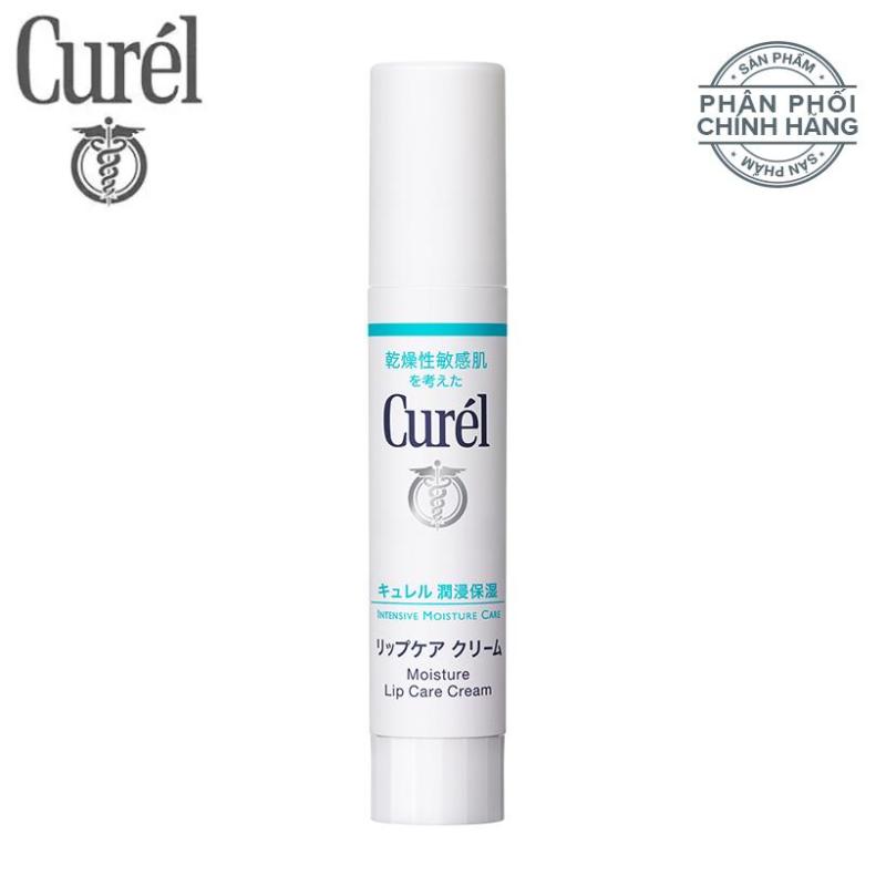 Son Dưỡng Môi Cấp Ẩm Chuyên Sâu Curel Intensive Moisture Care Moisture Lip Care Cream 4.2g Không Màu nhập khẩu