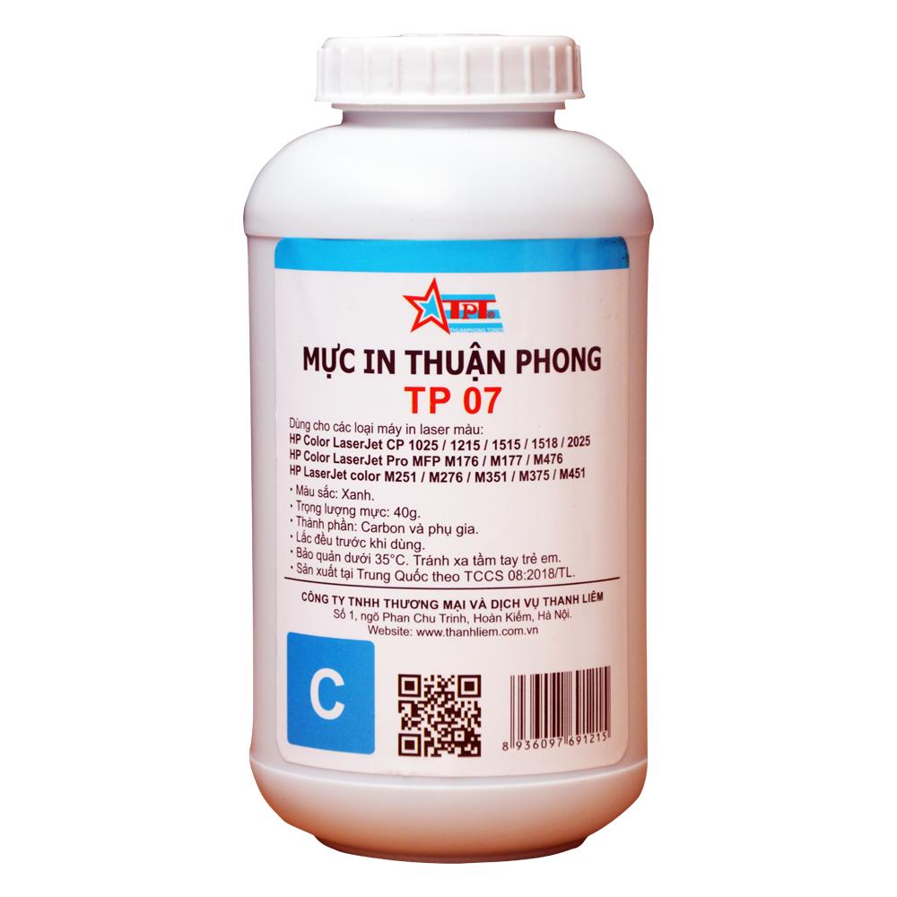 Mực đổ Thuận Phong TP07 dùng cho máy in màu HP CP1025 / 1215 / 1515 / 2025