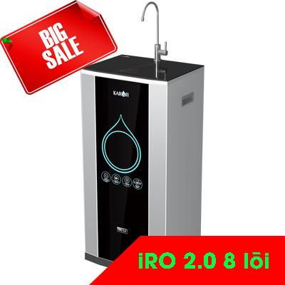 Máy lọc nước karofi cảm ứng iro 2.0 - 8 lõi lọc