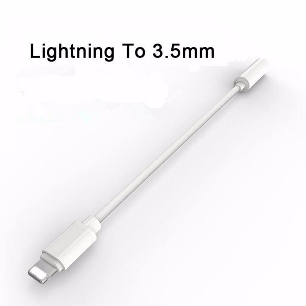 Bộ Chuyển Đổi Cổng Lightning Sang Jack Audio 3.5 Chuyên Dụng Cho Iphone7/ 7 Plus Lls (Màu Trắng), Cáp Dài 13cm