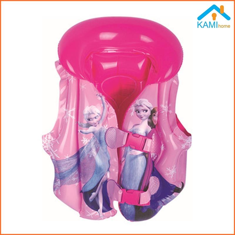 Áo phao bơi đỡ cổ CÔNG CHÚA cho trẻ 3-6 tuổi bể bơi hồ bơi phao bơi áo phao bơi KamiHome07
