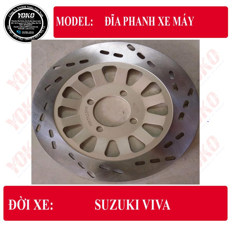 Đĩa phanh xe máy Suzuki Viva