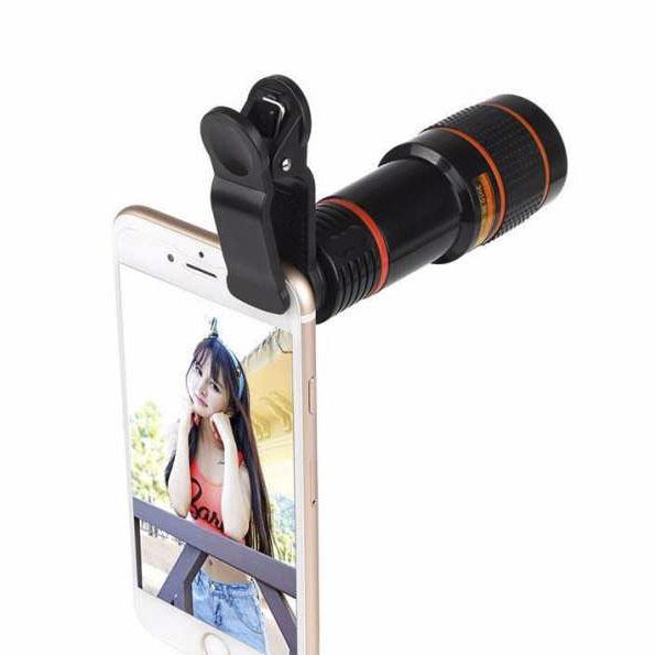 Lens chụp ảnh Tele cao cấp cho điện thoại HR8X chụp từ xa siêu nét
