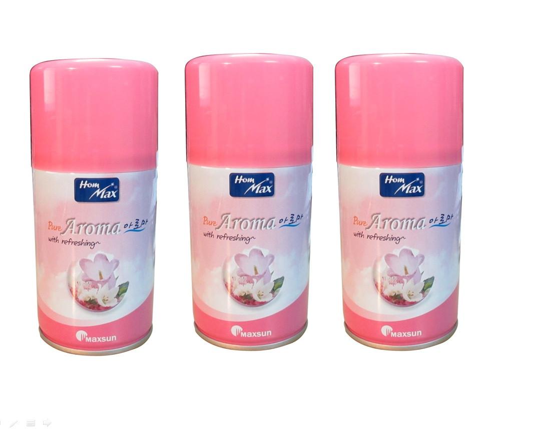 Combo 3 bình xịt phòng hương Cafe Hommax