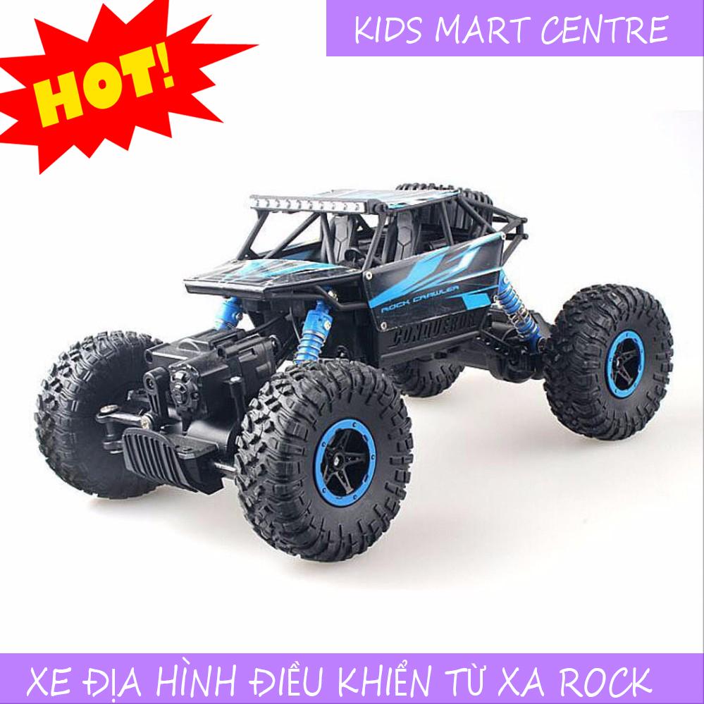 Xe địa hình điều khiển từ xa Rock Through 2 cầu dẫn động 4 bánh 4WD