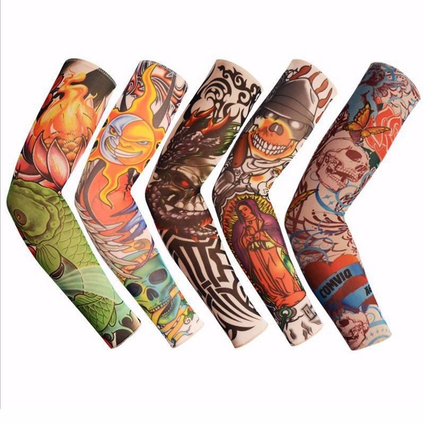 Bộ 2 găng tay hình xăm 3D Tatoo Sleeve