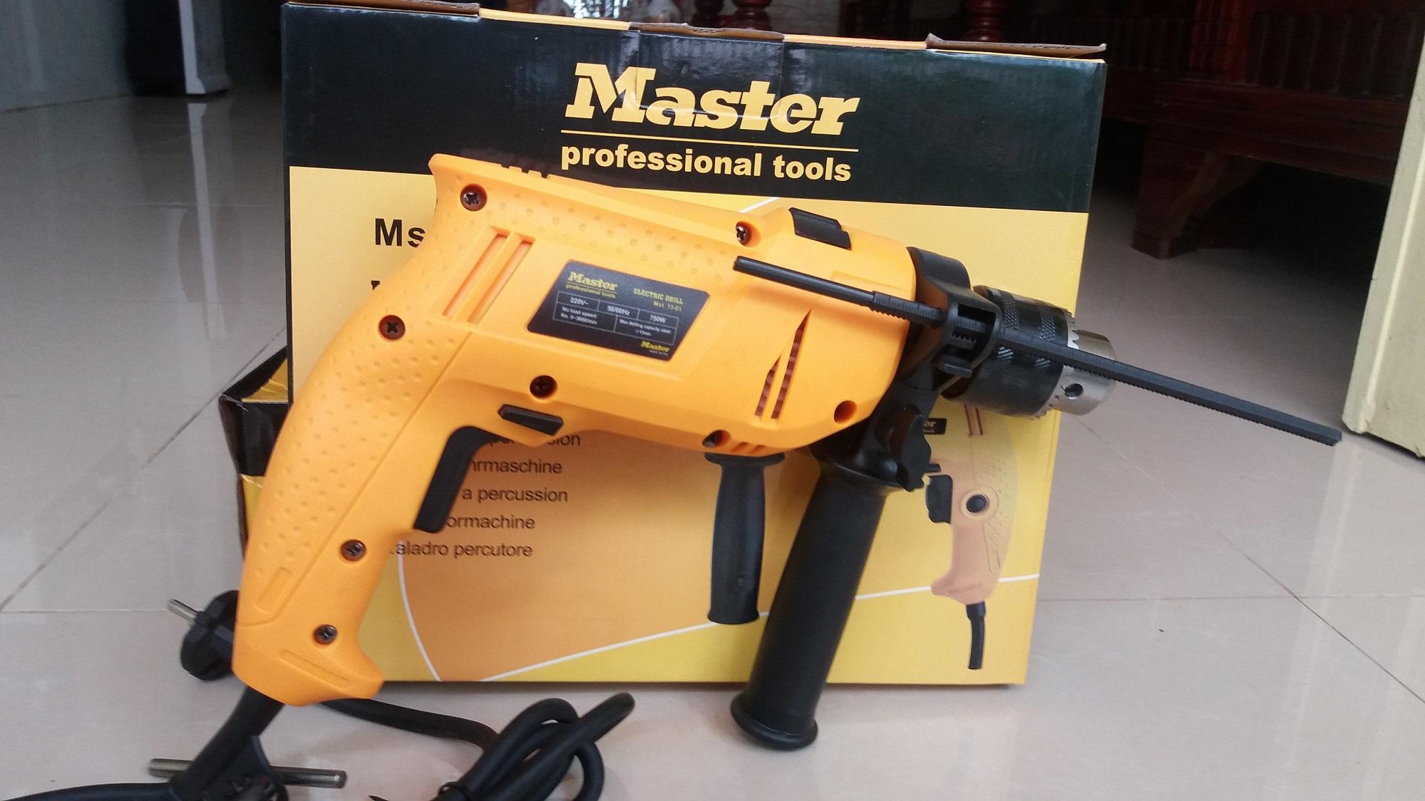 MÁY KHOAN 2 CHẾ ĐỘ CHÍNH HÃNG MASTER. KÈM QUÀ TẶNG