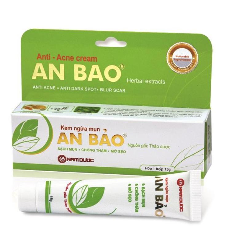 Kem ngừa mụn An Bảo - Sạch mụn, Hết thâm, Mờ sẹo giá rẻ