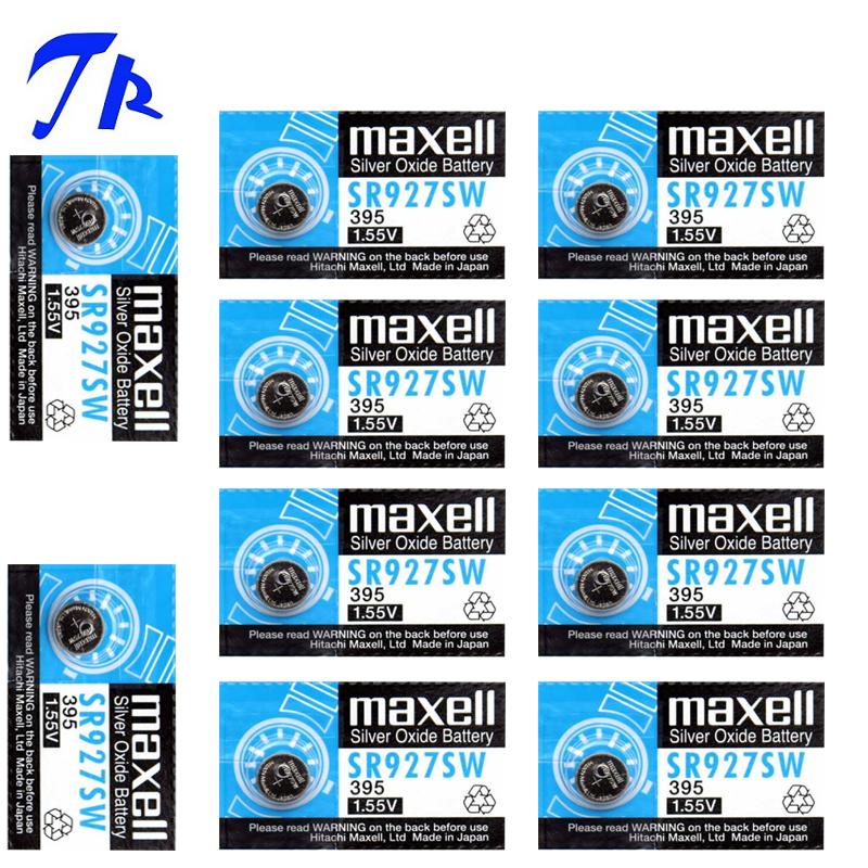 [HCM]10 viên Pin Maxell SR927SW Pin đồng hồ đeo tay 395 ( 1.55V)