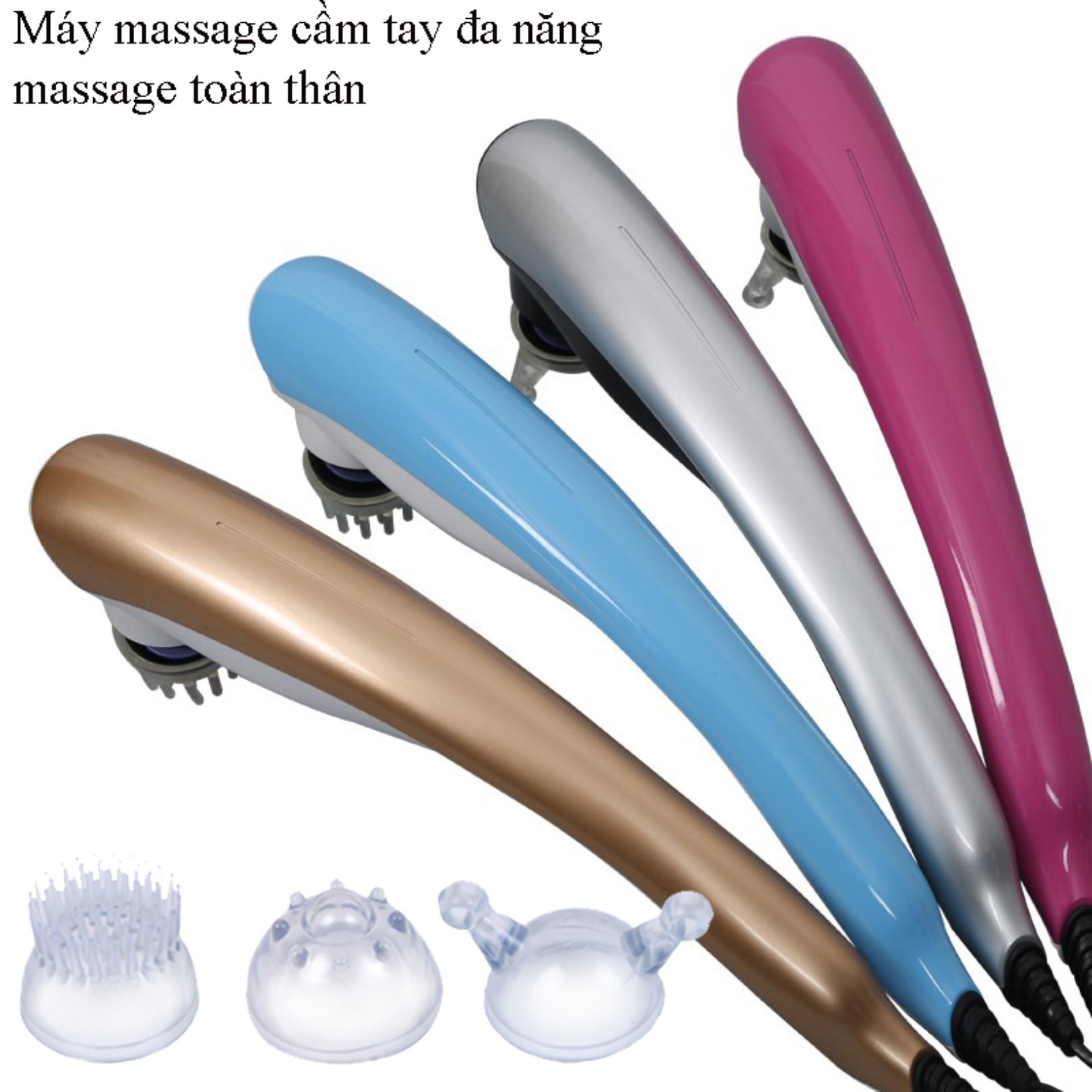 Máy Đấm Lưng, Máy Xoa Bóp Tòan Thân. Mua Massge Lc Cầm Tay 2007Aa Cao Cấp Tiện Dụng Với 3 Đầu Massage Và 2 Chế Độ Rung Có Thể Thay Thế Cho Nhau.Bh Uy Tín Về Chất Lượng 1 Đổi 1.