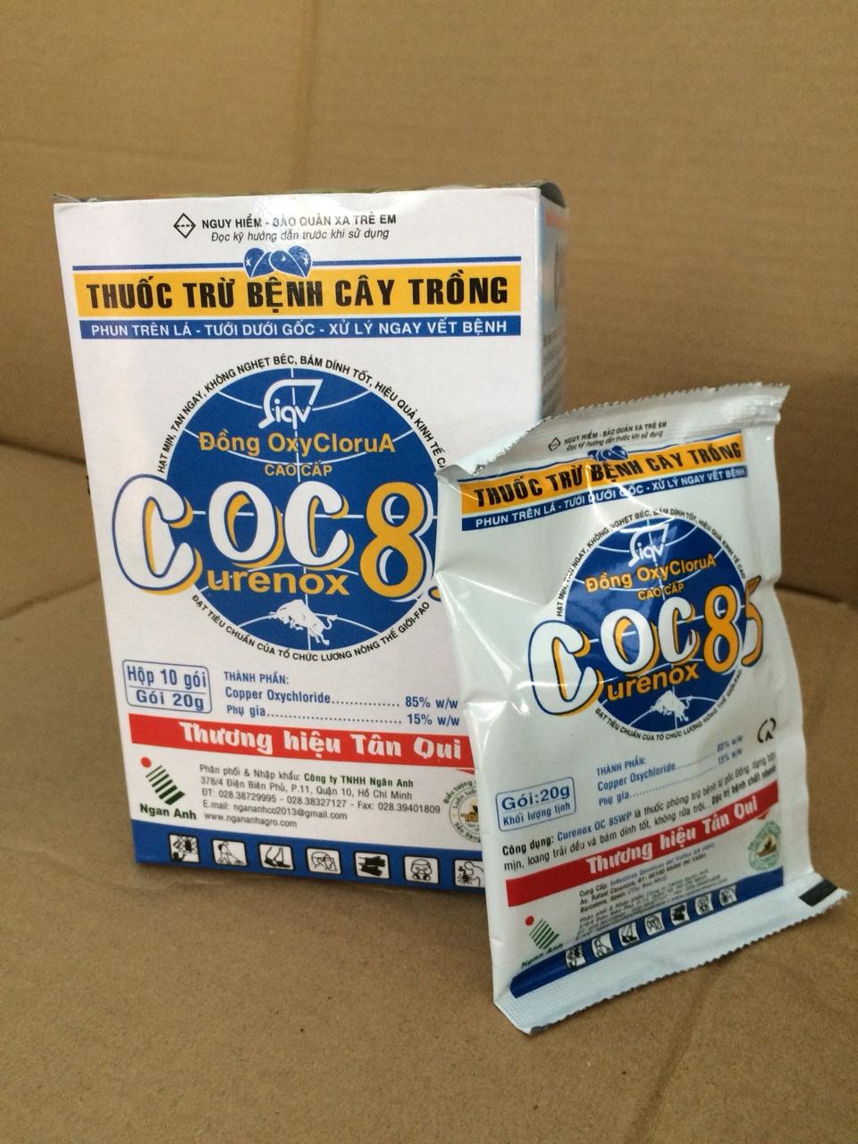Thuốc trừ nấm bệnh cây COC 85 COMBO 5 GÓI