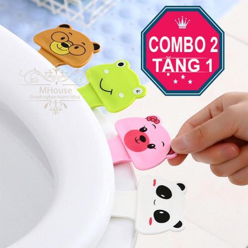 Combo 2 Tặng 1. Bộ 3 Dụng Cụ Mở Nắp Bồn Cầu Tránh Vi Khuẩn