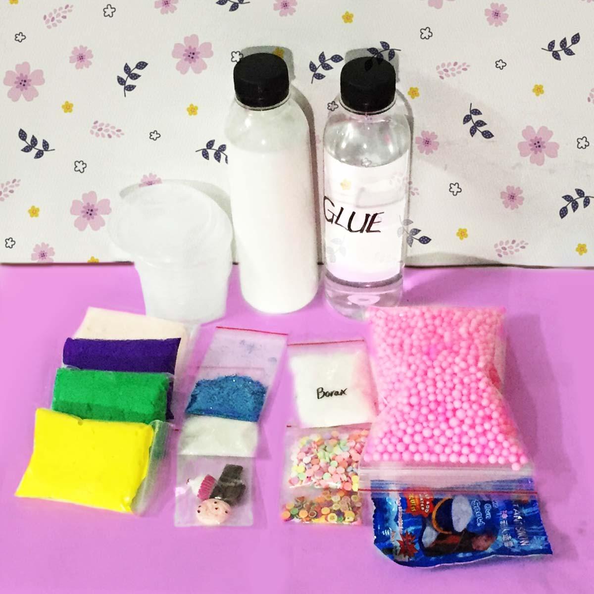 Bộ kit làm slime giá rẻ combo 3