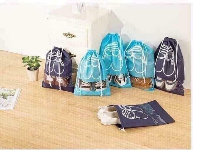 10 túi đựng giày dây rút tiện lợi