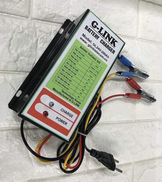 Máy Sạc ắc quy tự động cho máy phát điện G-LINK 24V100Ah