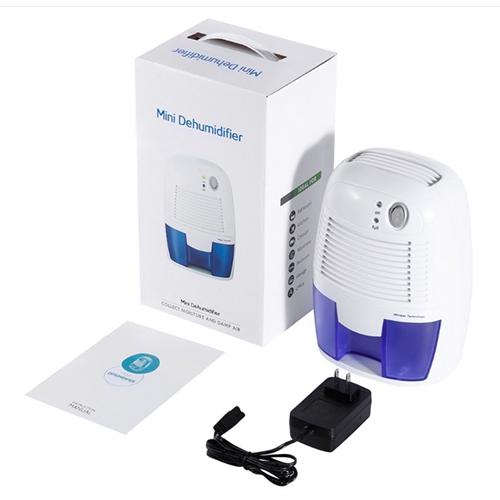 Máy hút ẩm mini Dehumidifier XROW 600A trắng dành cho đàn Piano, Tủ máy ảnh, ống kính máy ảnh, Tủ quần áo...